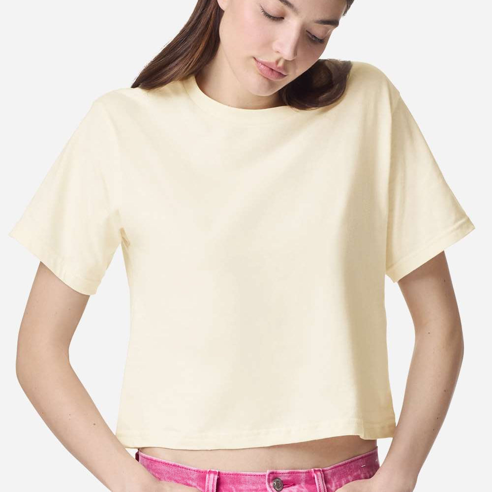 Women's Fine Jersey Boxy Tee - 102