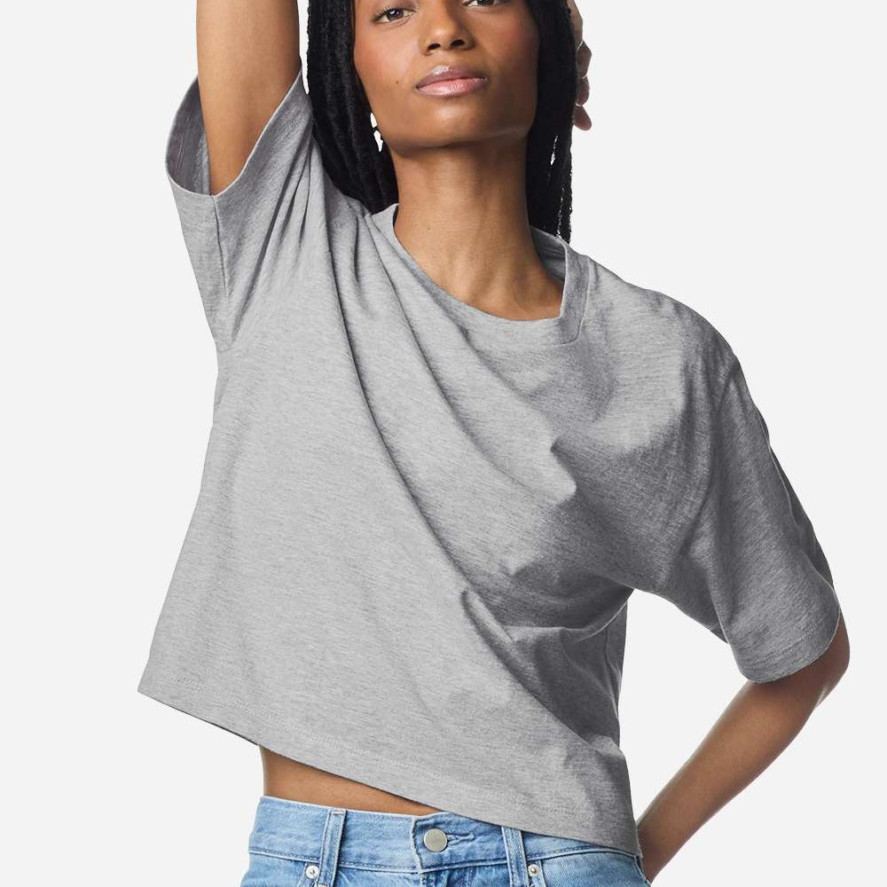 Women's Fine Jersey Boxy Tee - 102