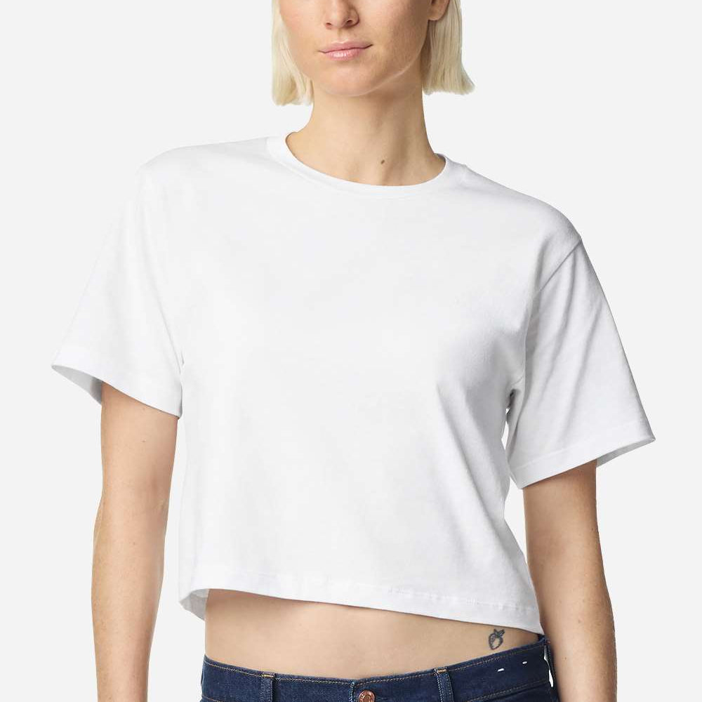 Women's Fine Jersey Boxy Tee - 102