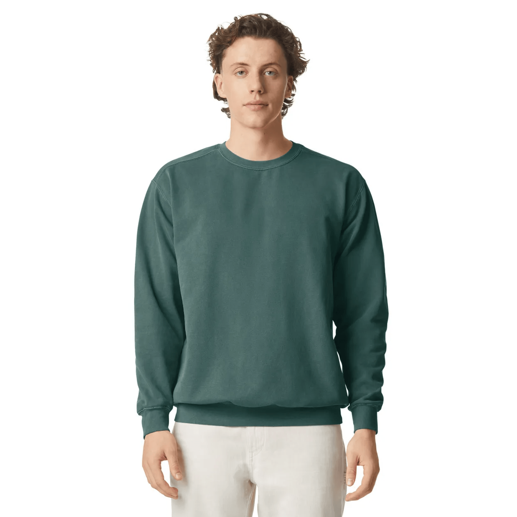 Garment-Dyed Sweatshirt - 1566