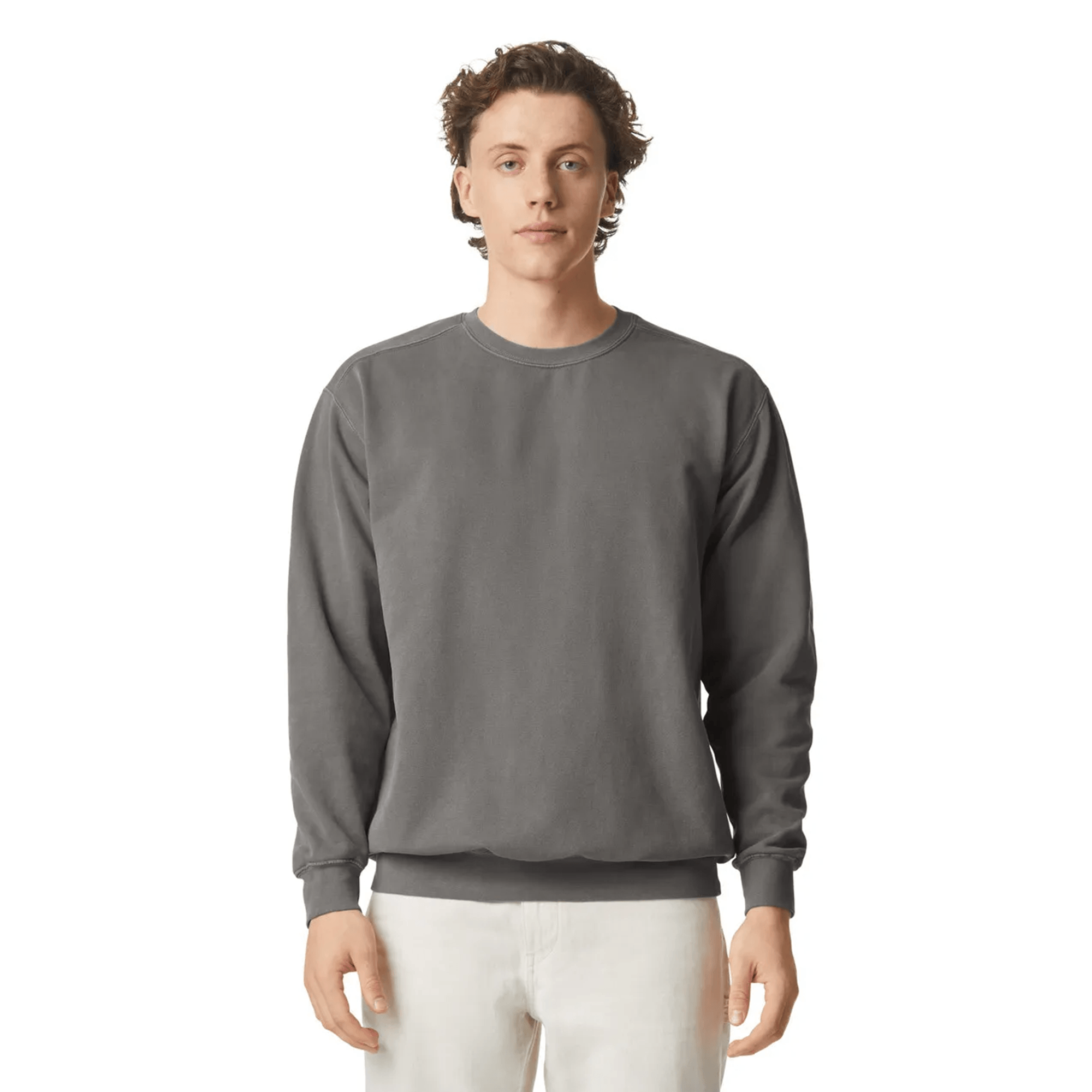 Garment-Dyed Sweatshirt - 1566