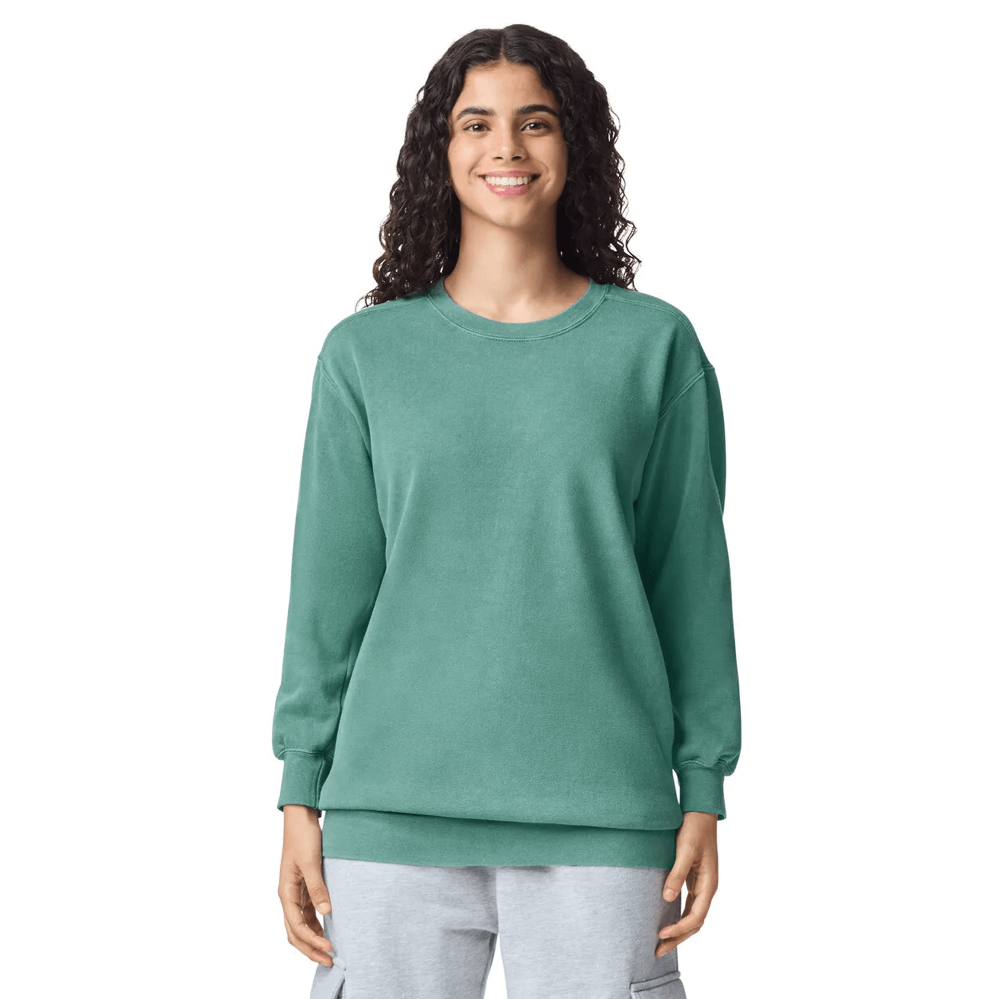 Garment-Dyed Sweatshirt - 1566