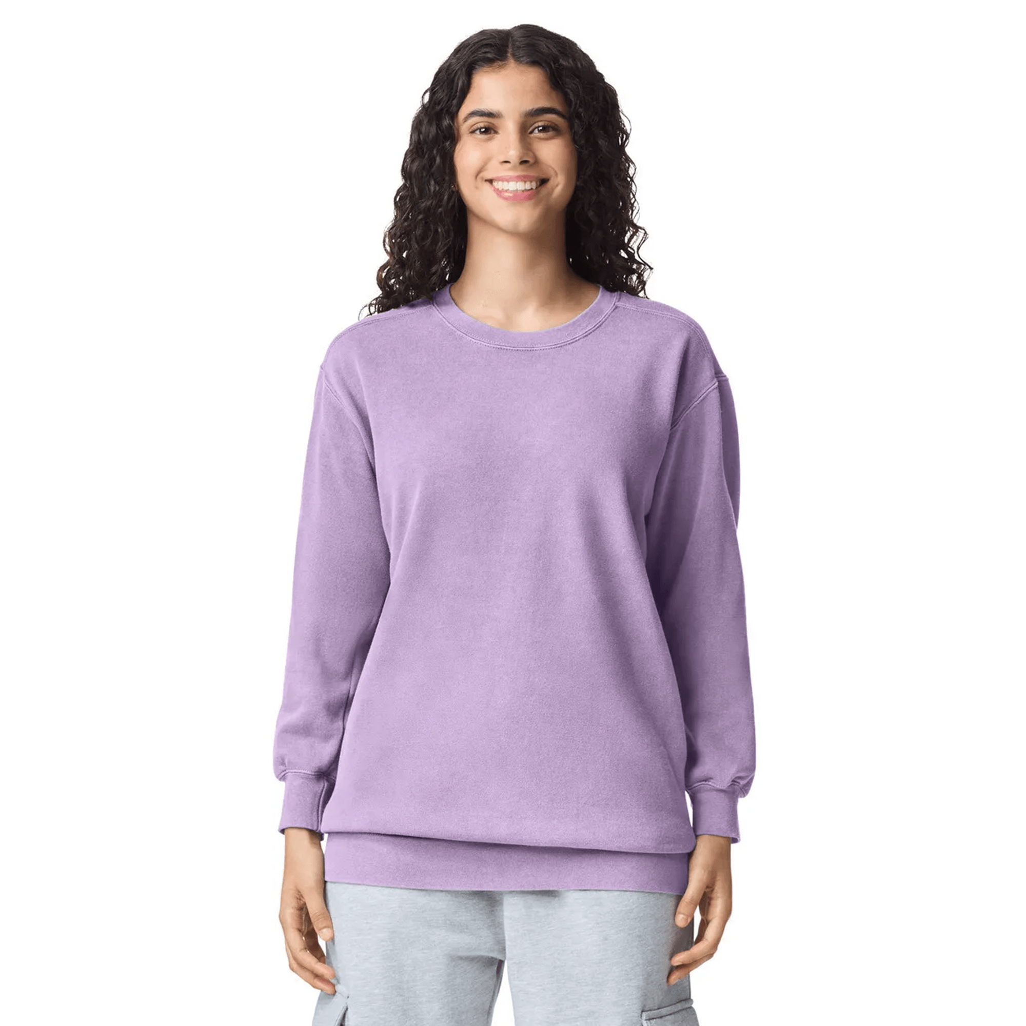 Garment-Dyed Sweatshirt - 1566