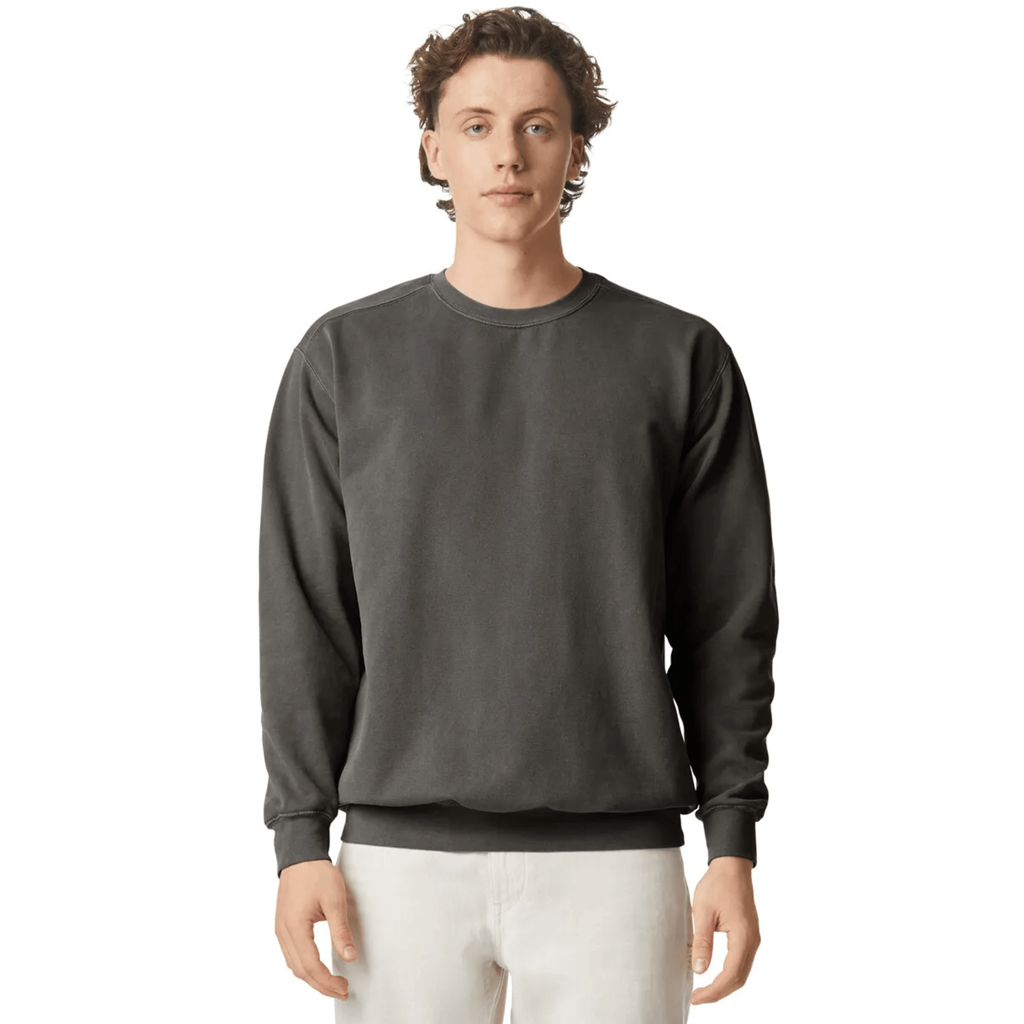 Garment-Dyed Sweatshirt - 1566
