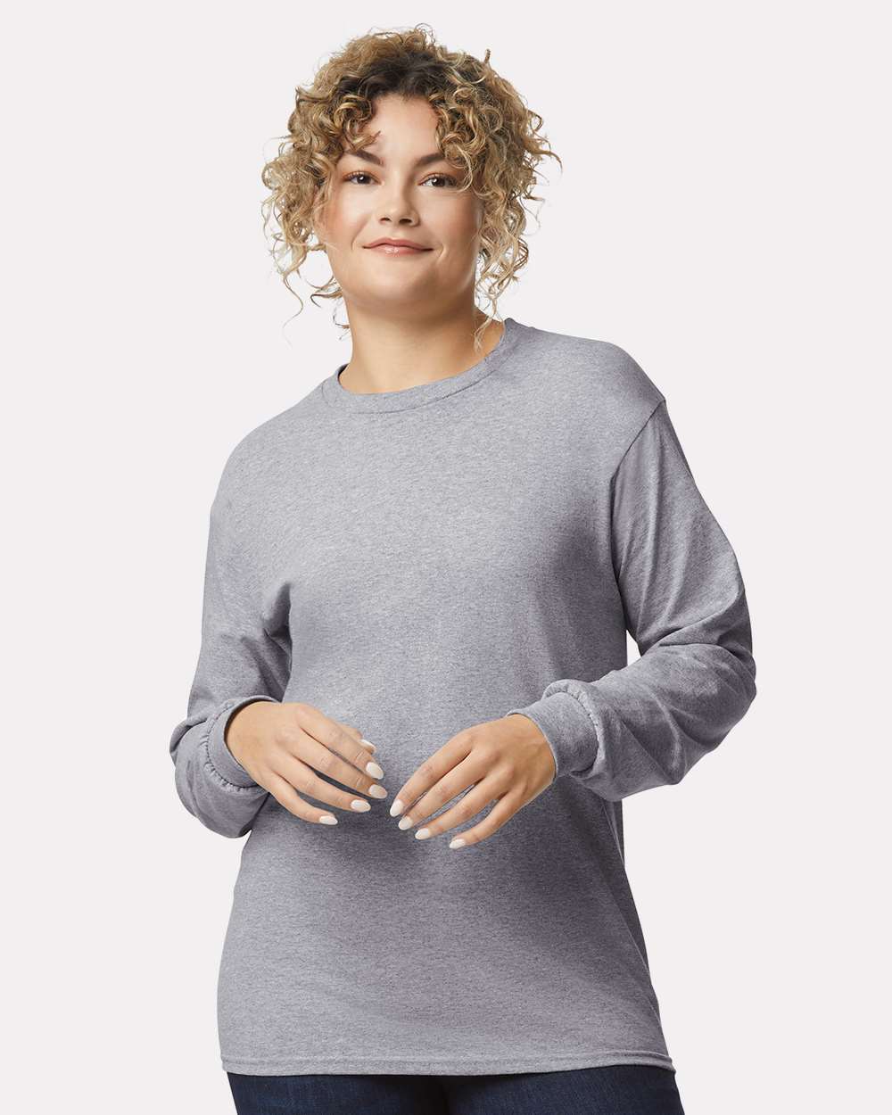 Ultra Cotton® Long Sleeve T-Shirt - 2400 – image 15