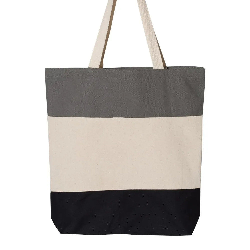 11L Tri-Color Tote - Print Me Shirts