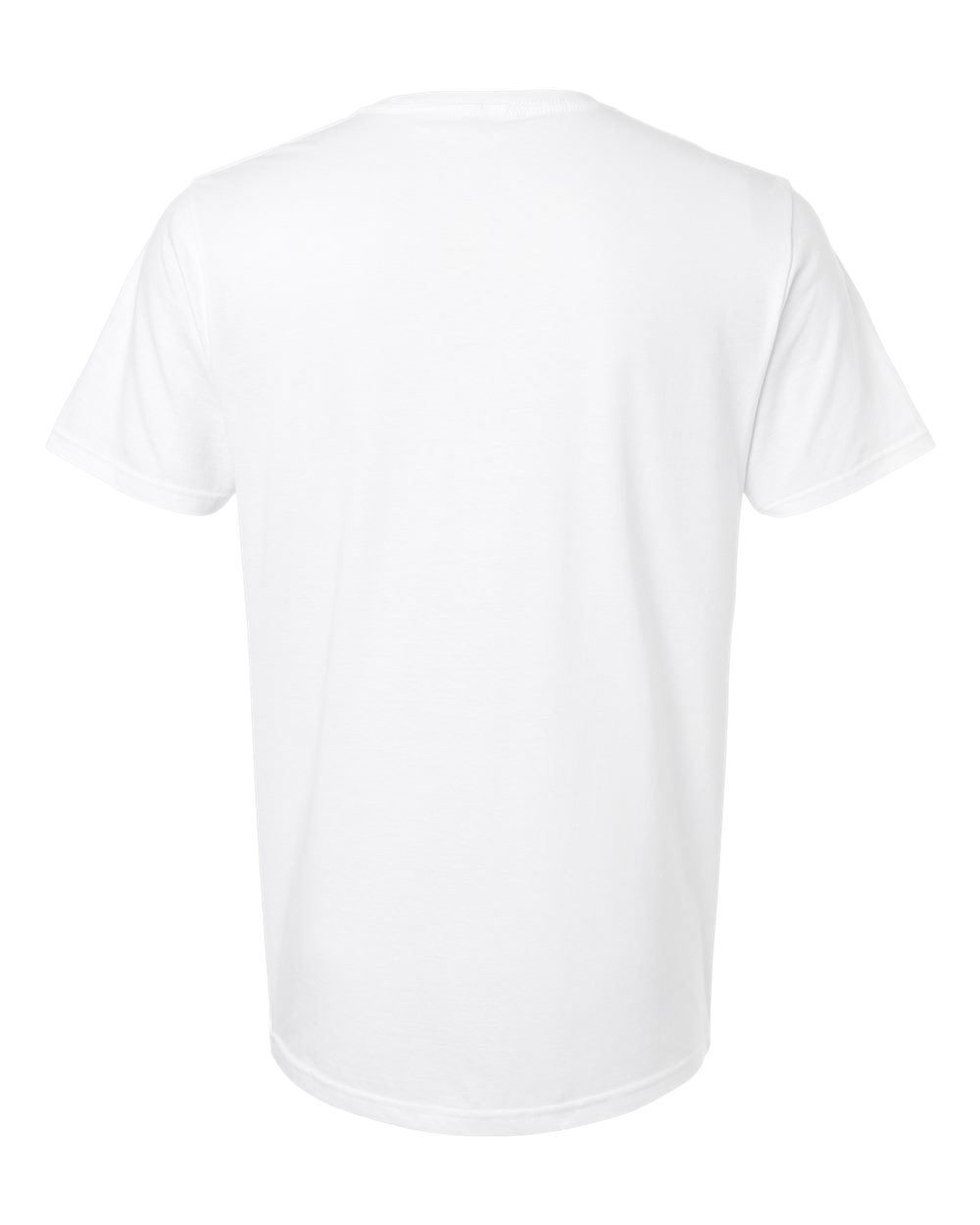 Custom Softstyle® T-Shirt - 64000 - Print Me Shirts - White - Back