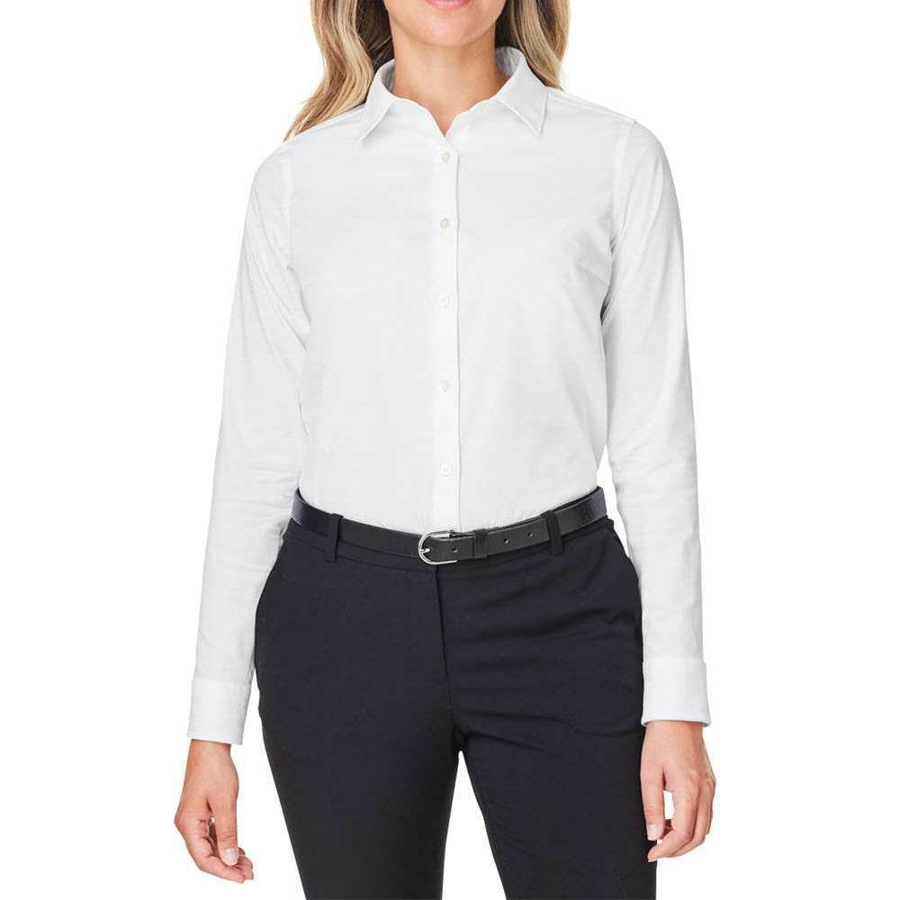 Women's CrownLux Performance® Spencer Poplin Dress Shirt - DG505W