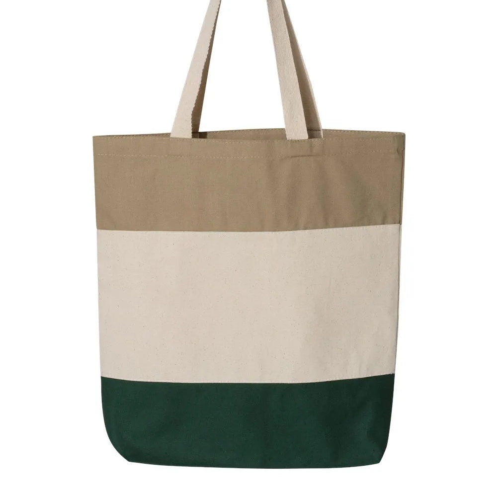 11L Tri-Color Tote - Print Me Shirts