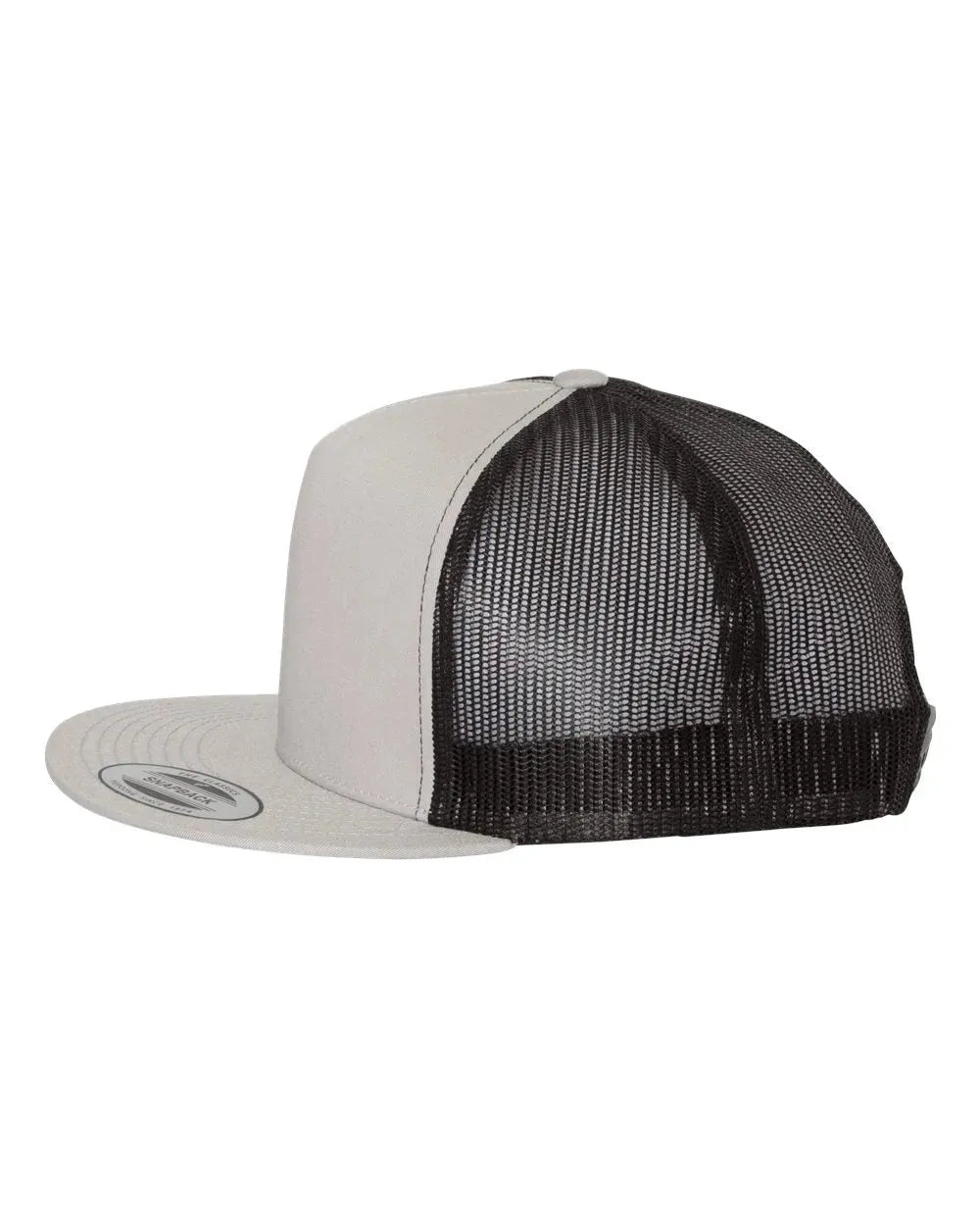 Flat Bill Trucker Cap - 6006 - Print Me Shirts