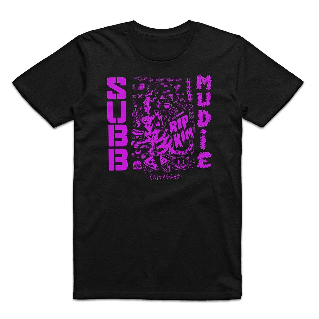 Subb x Mudie - Cat Songs T-Shirt