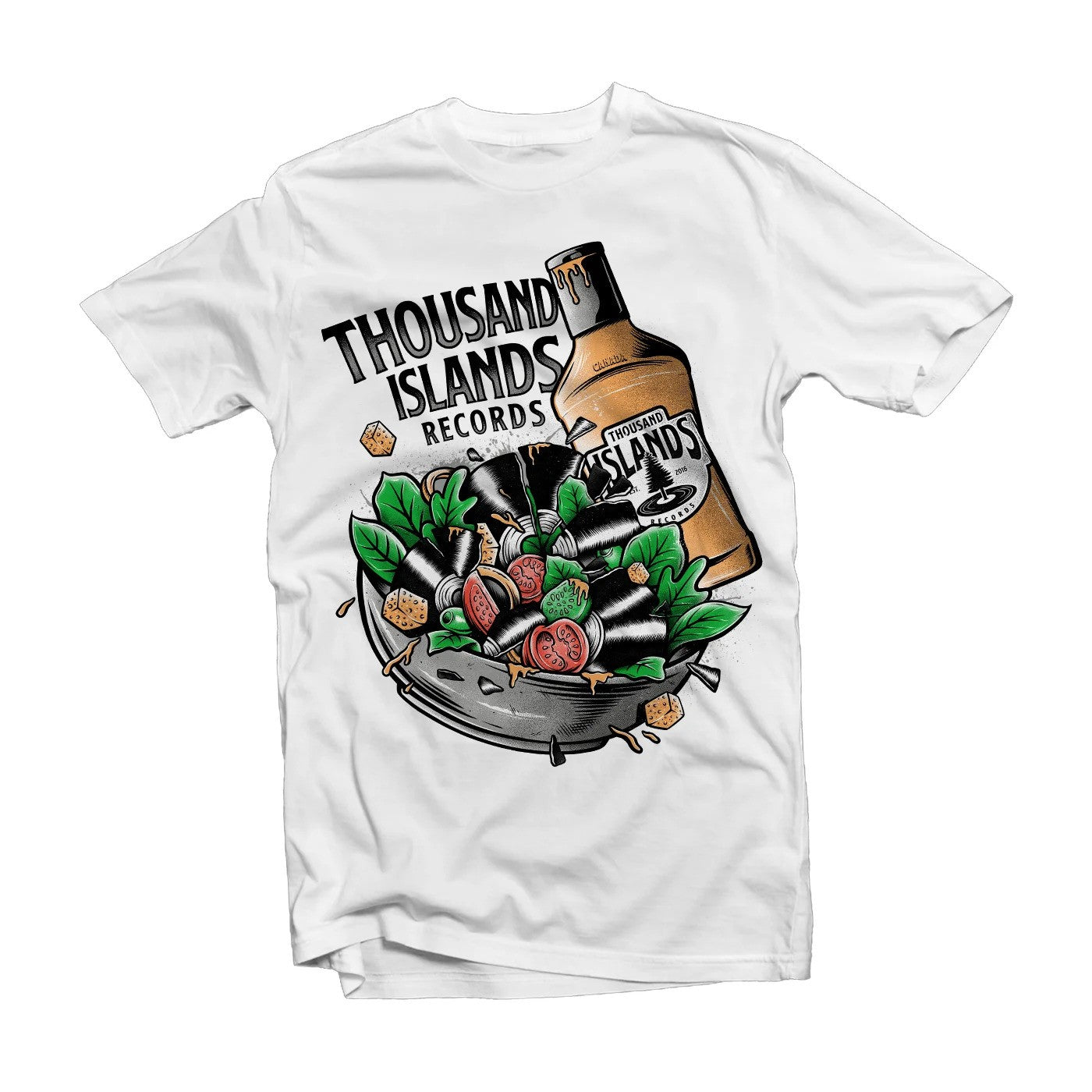 TIR - White Salad Dressing Tee
