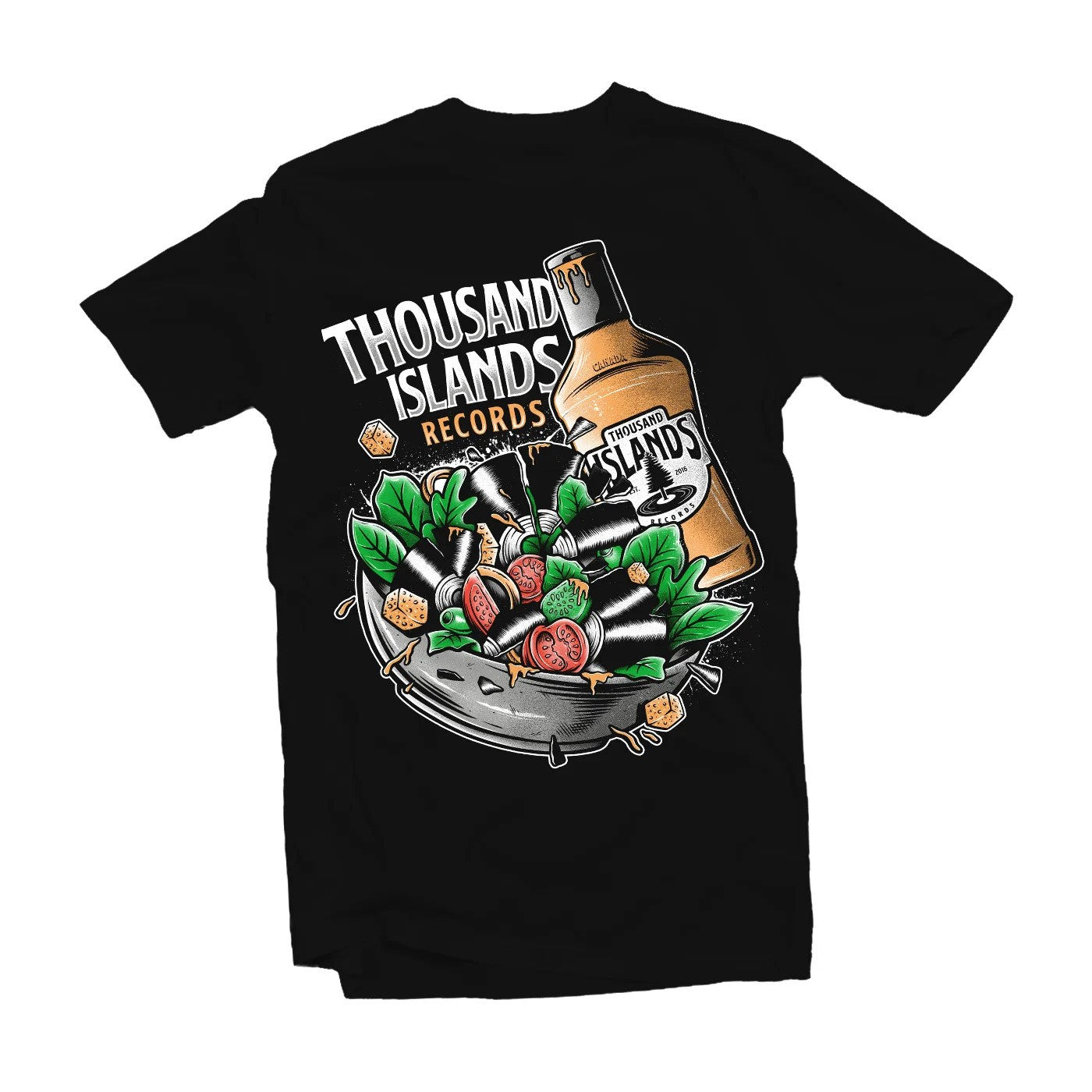 TIR Black - Salad Dressing T-Shirt
