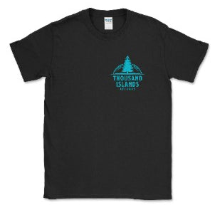 TIR - Teal Logo T-Shirt (Double Sided)