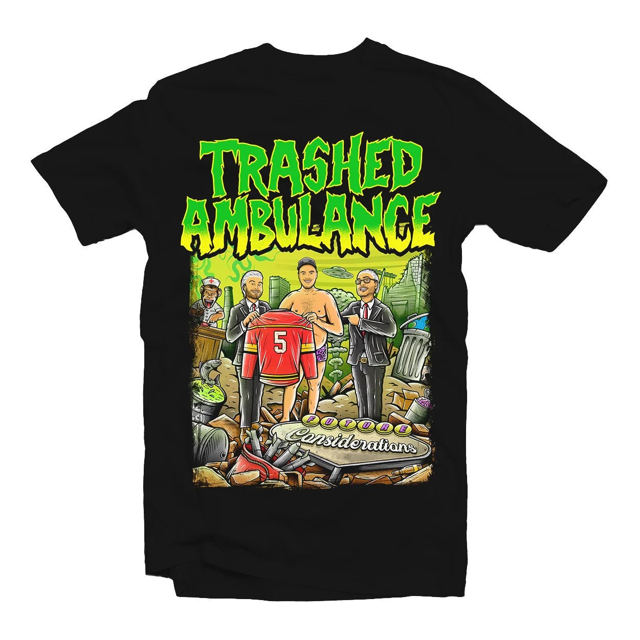 Trashed Ambulance - Future Considerations T-Shirt