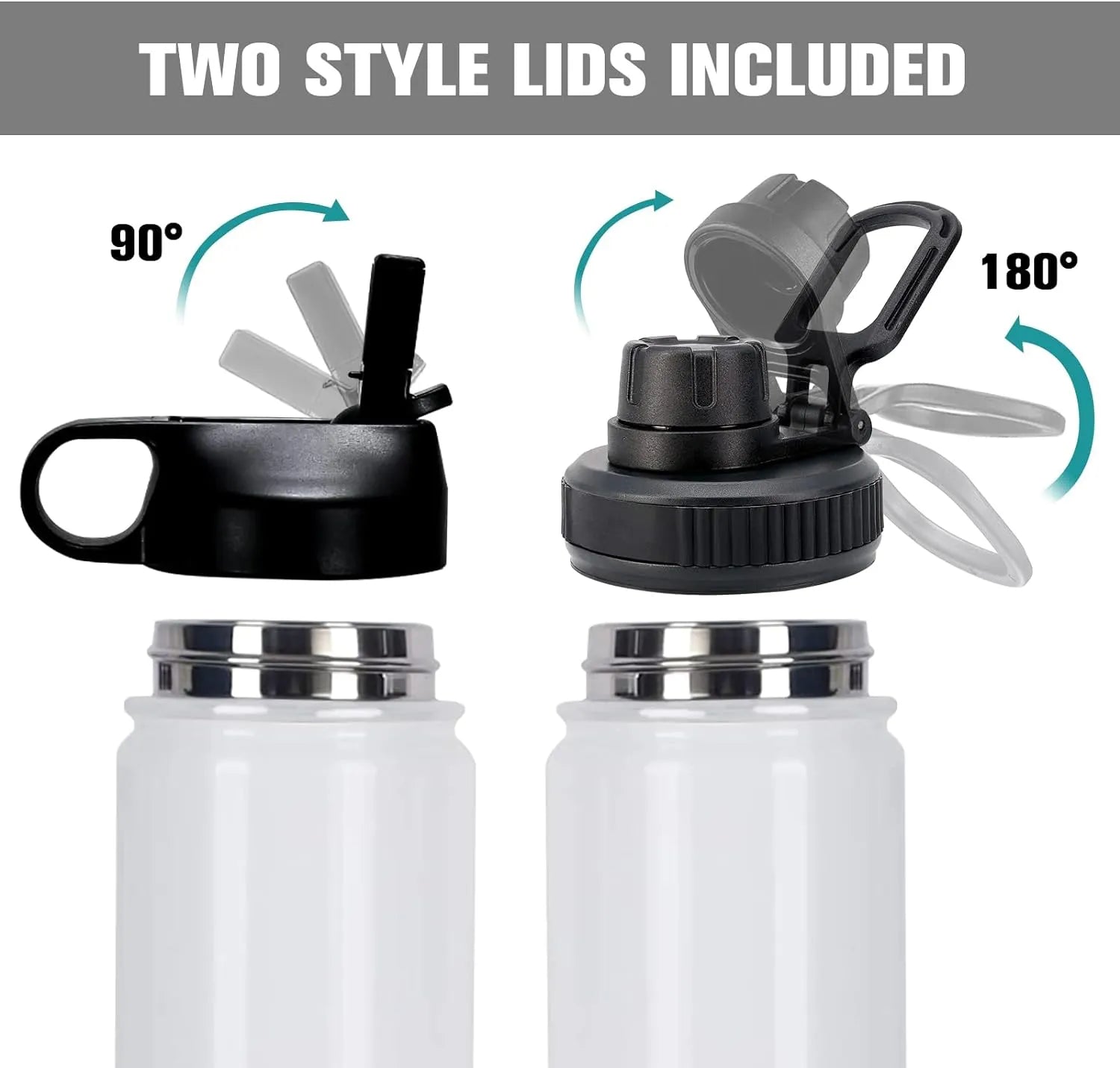 20oz Sublimation Sports Water Bottle - Print Me Shirts