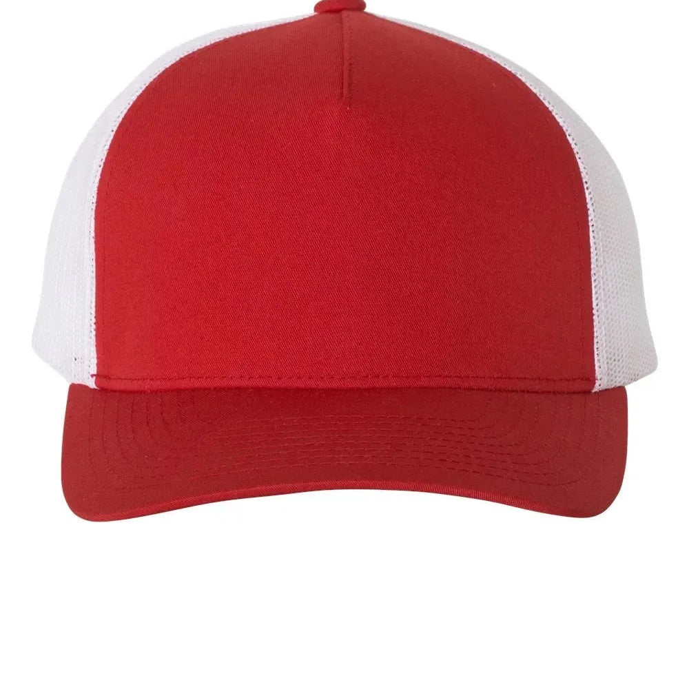 Five-Panel Retro Trucker Cap - 6506 - Print Me Shirts