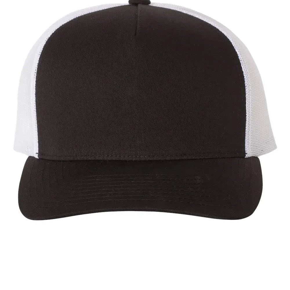 Five-Panel Retro Trucker Cap - 6506 - Print Me Shirts