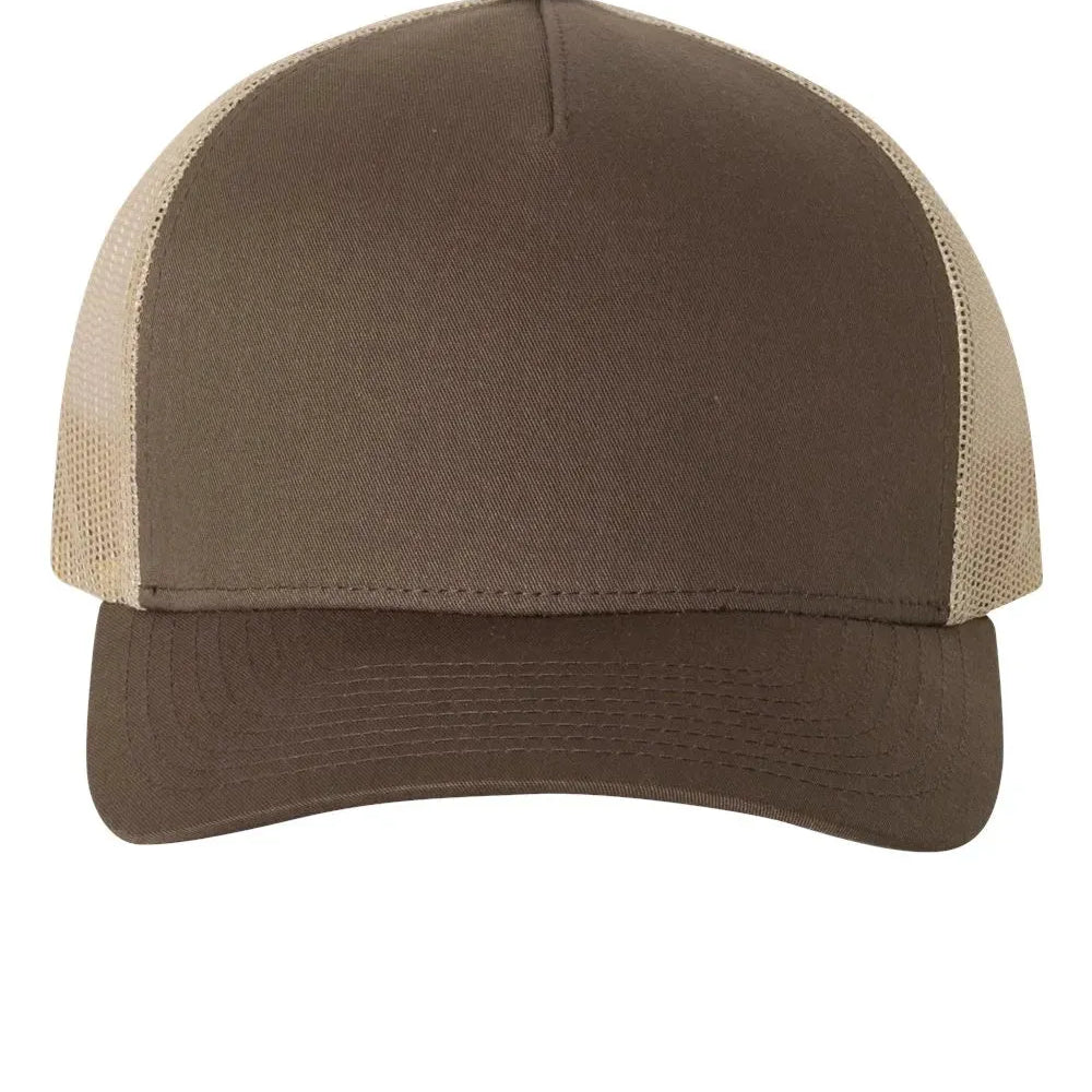 Five-Panel Retro Trucker Cap - 6506 - Print Me Shirts