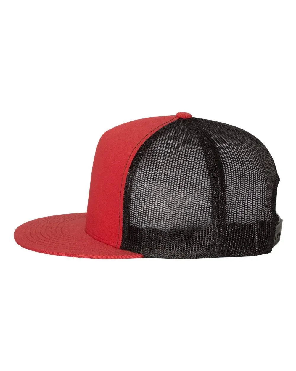 Flat Bill Trucker Cap - 6006 - Print Me Shirts