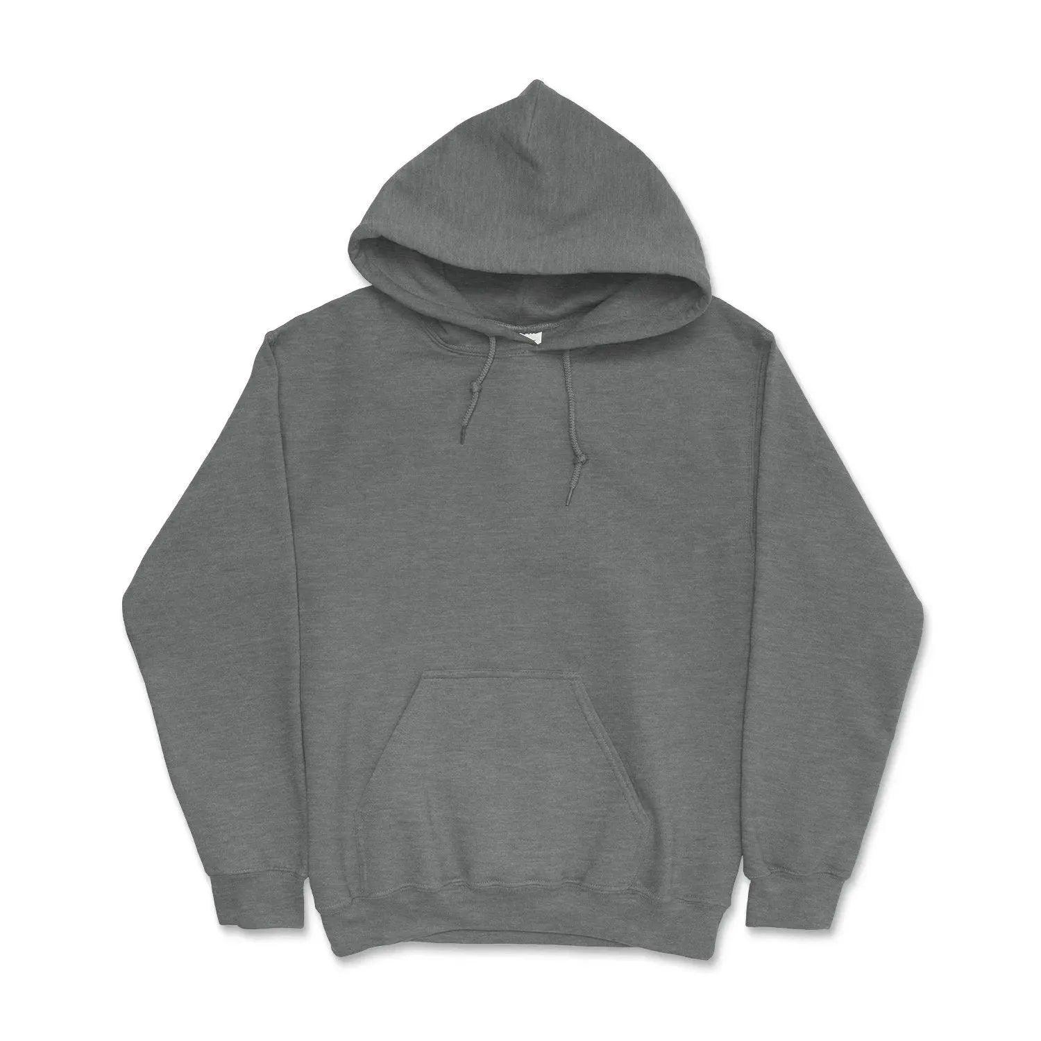 Custom Heavy Blend™ Hooded Sweatshirt - 18500 - Print Me Shirts - Graphite Heather - Front