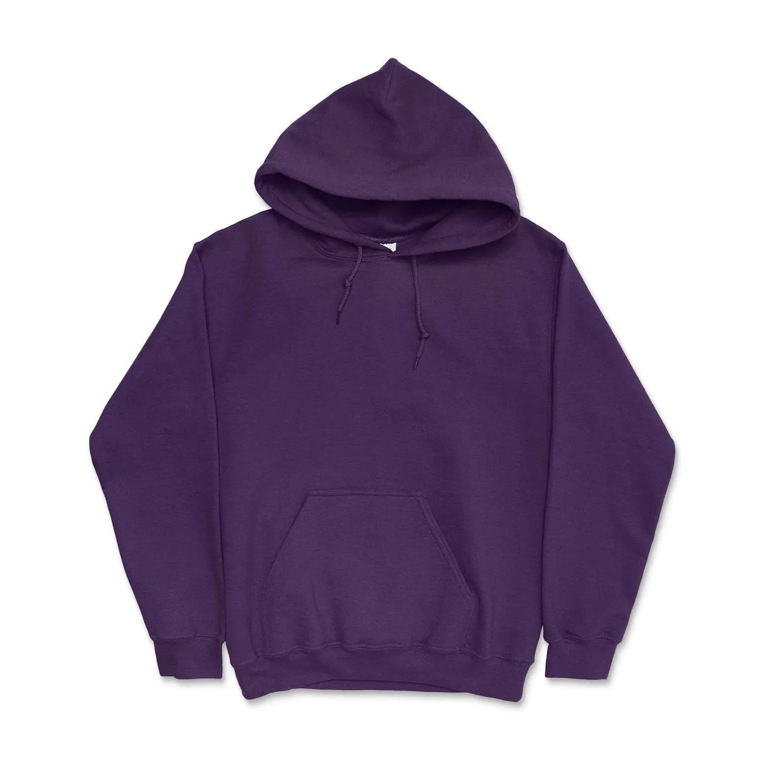 Custom Heavy Blend™ Hooded Sweatshirt - 18500 - Print Me Shirts - Purple - Front