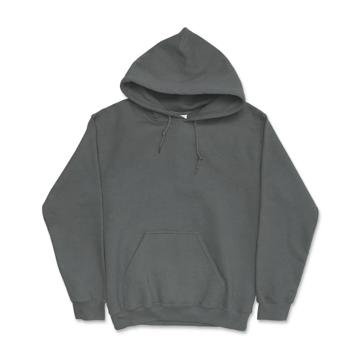 Custom Heavy Blend™ Hooded Sweatshirt - 18500 - Print Me Shirts - Charcoal - Front
