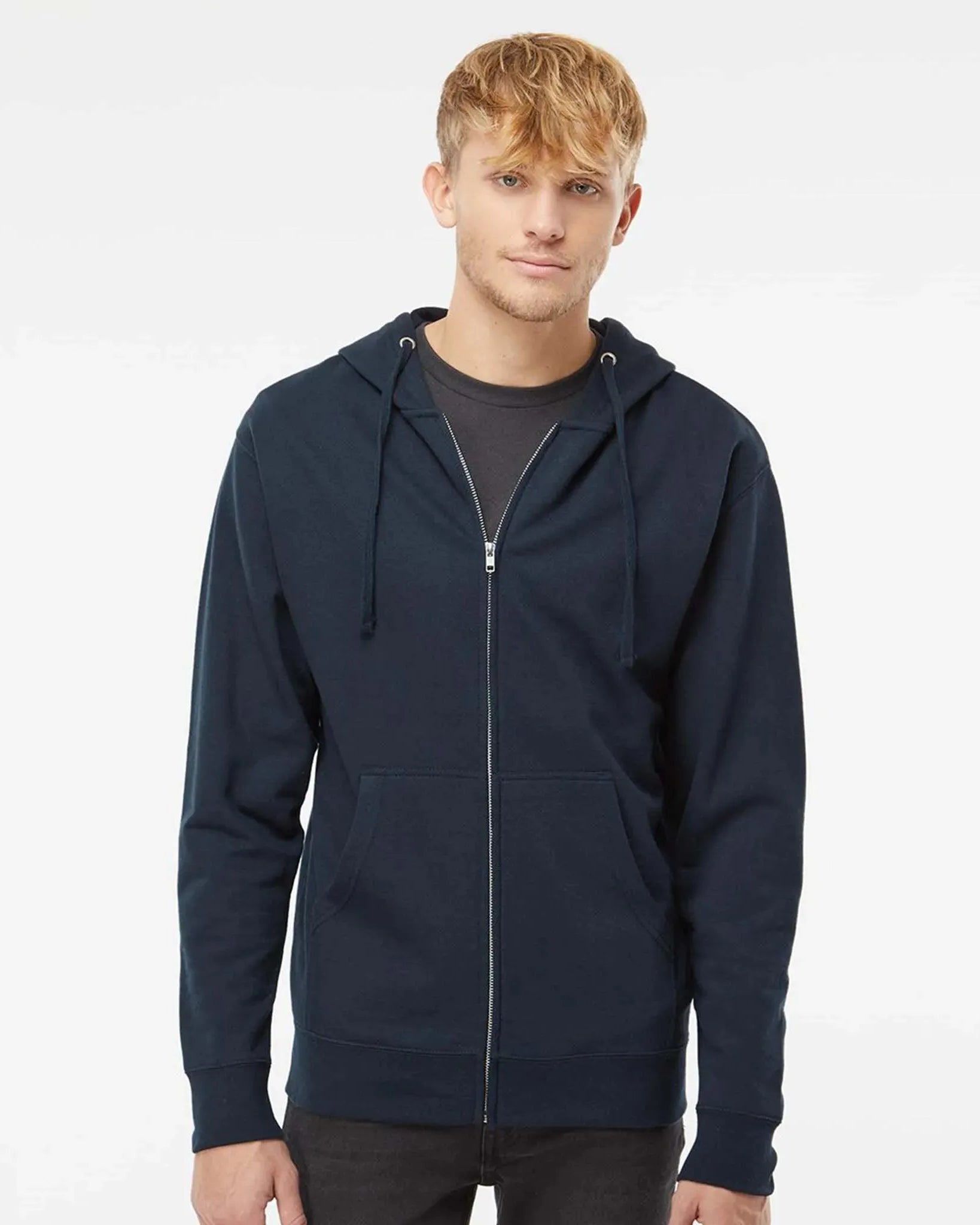 Midweight Full-Zip Hooded Sweatshirt - SS4500Z - Print Me Shirts
