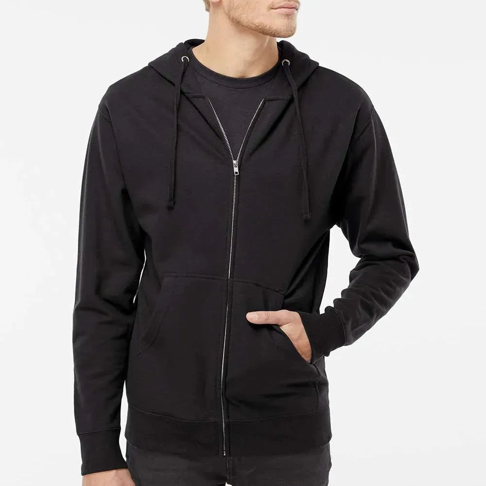 Midweight Full-Zip Hooded Sweatshirt - SS4500Z - Print Me Shirts
