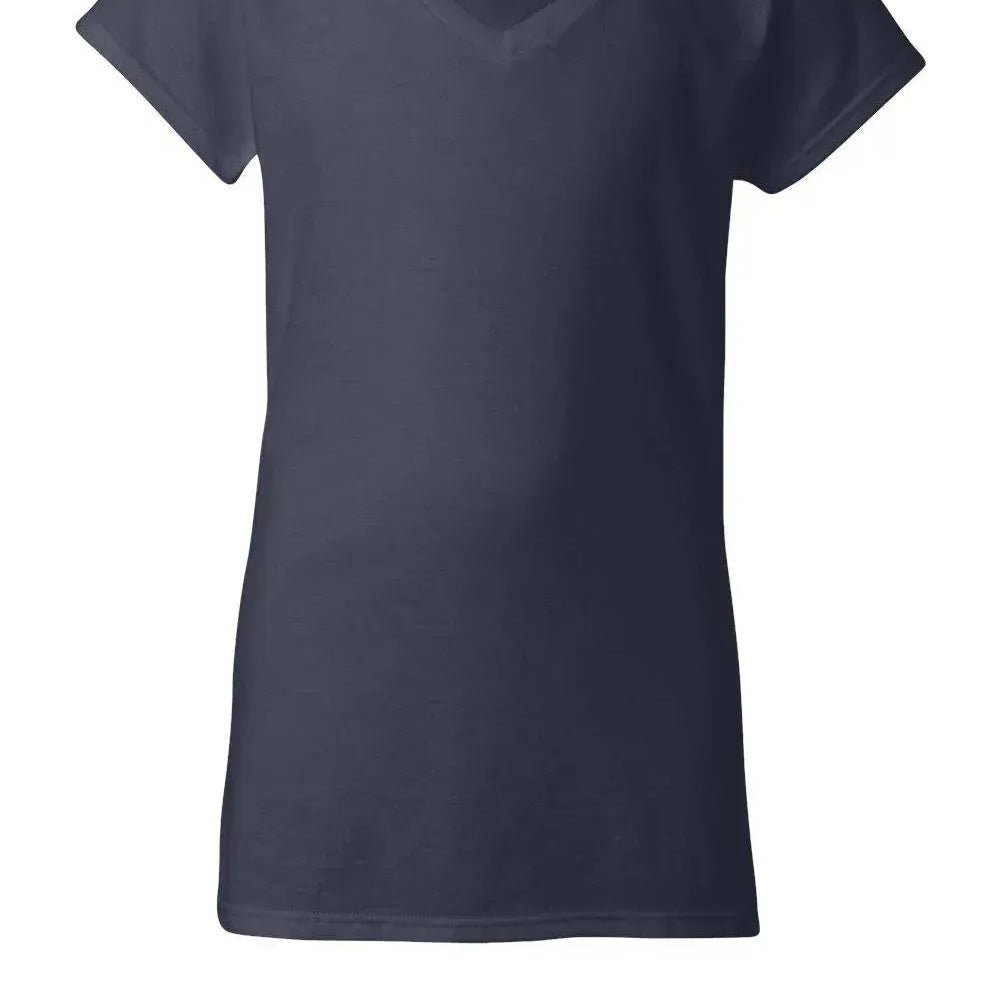 Softstyle® Women’s V-Neck T-Shirt - 64V00L - Print Me Shirts