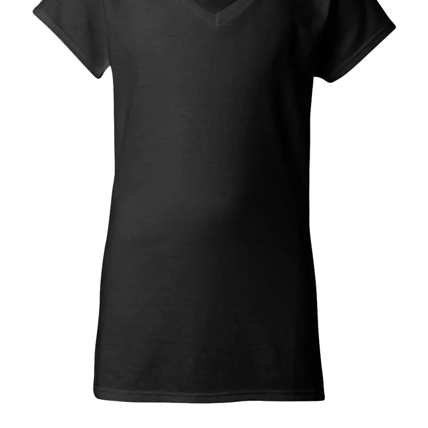 Softstyle® Women’s V-Neck T-Shirt - 64V00L - Print Me Shirts