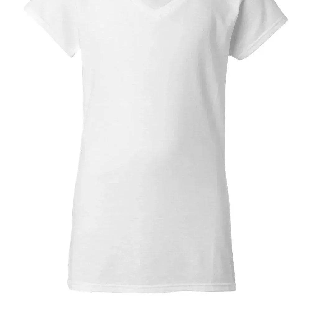 Softstyle® Women’s V-Neck T-Shirt - 64V00L - Print Me Shirts