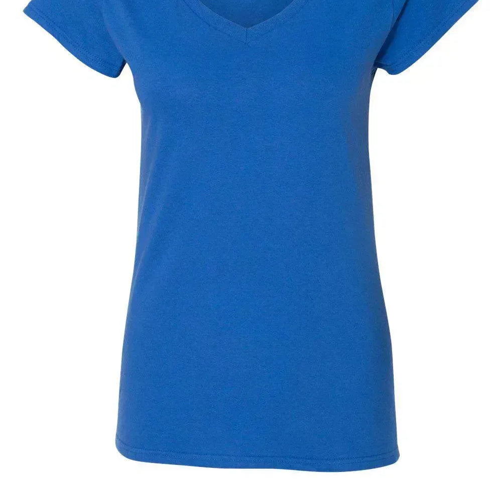 Softstyle® Women’s V-Neck T-Shirt - 64V00L - Print Me Shirts