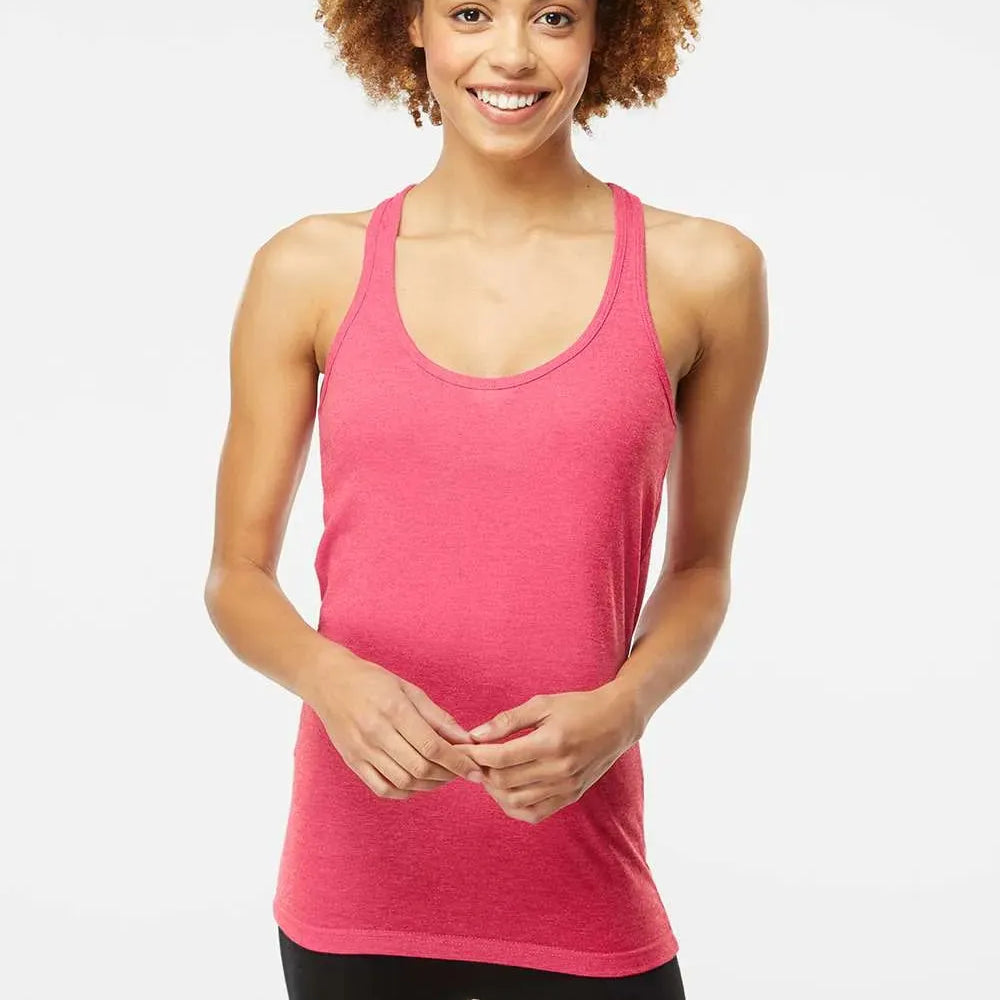 Women's Racerback Blend Tank - 3590 - Print Me Shirts
