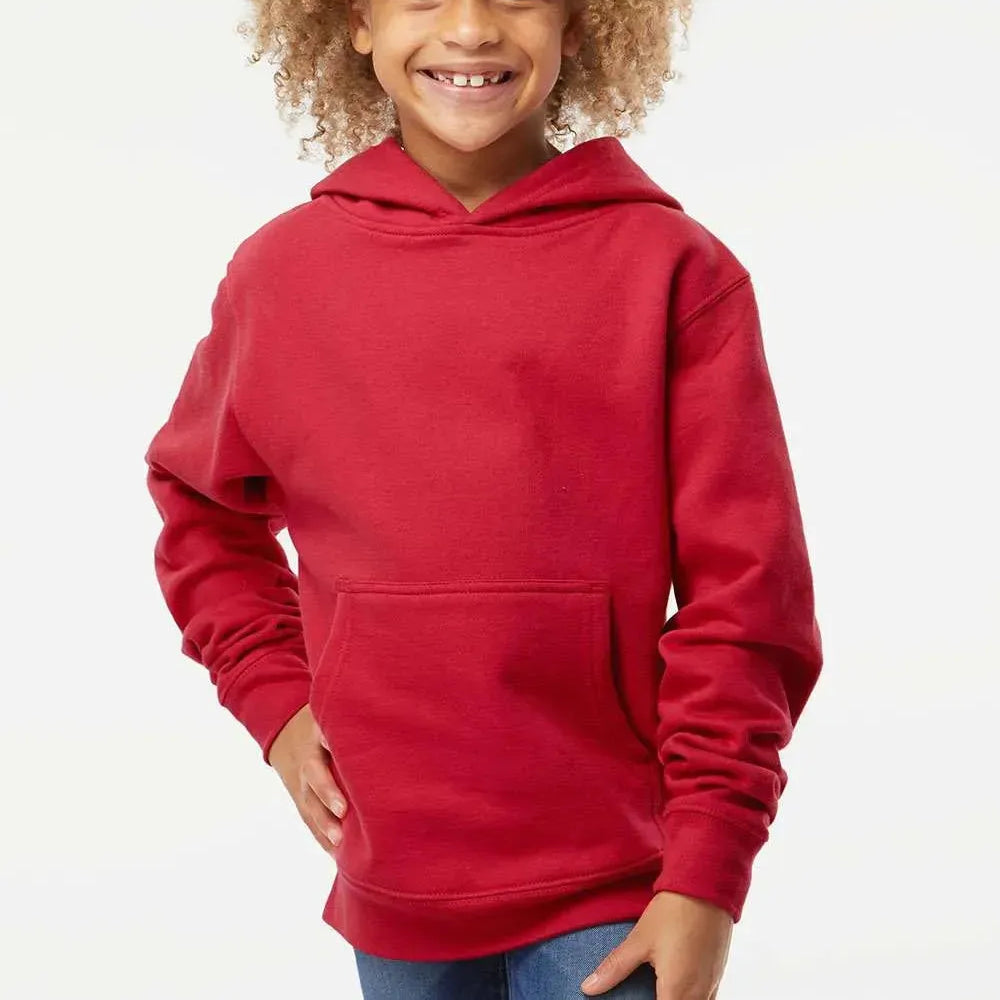 Youth Midweight Hooded Sweatshirt - SS4001Y - Print Me Shirts