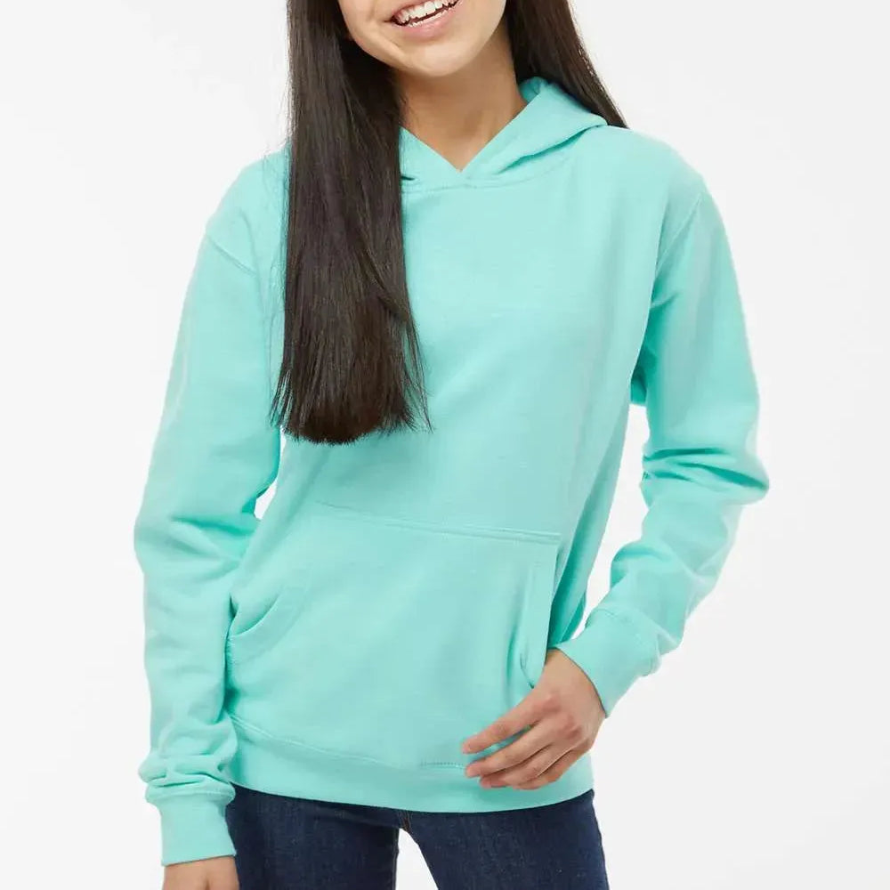 Youth Midweight Hooded Sweatshirt - SS4001Y - Print Me Shirts