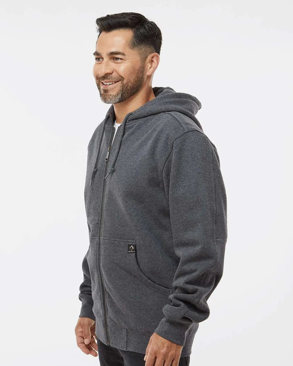 Crossfire Heavyweight Power Fleece Hooded Jacket with Thermal Lining - Print Me Shirts