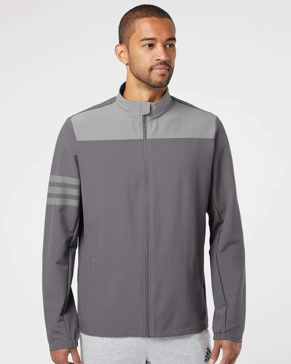 3-Stripes Full-Zip Jacket - A267 - Print Me Shirts