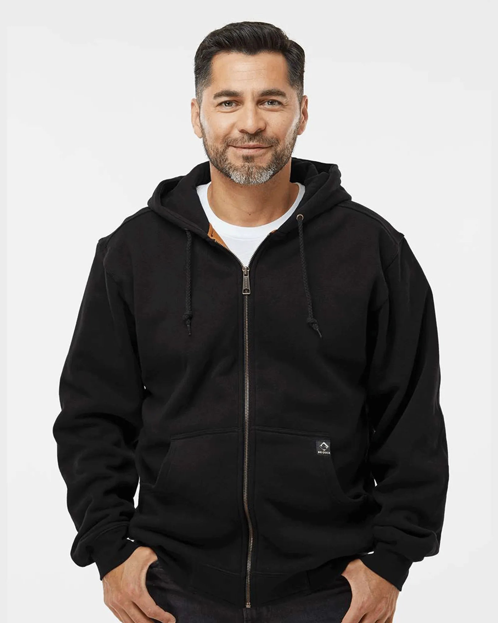 Crossfire Heavyweight Power Fleece Hooded Jacket with Thermal Lining - Print Me Shirts