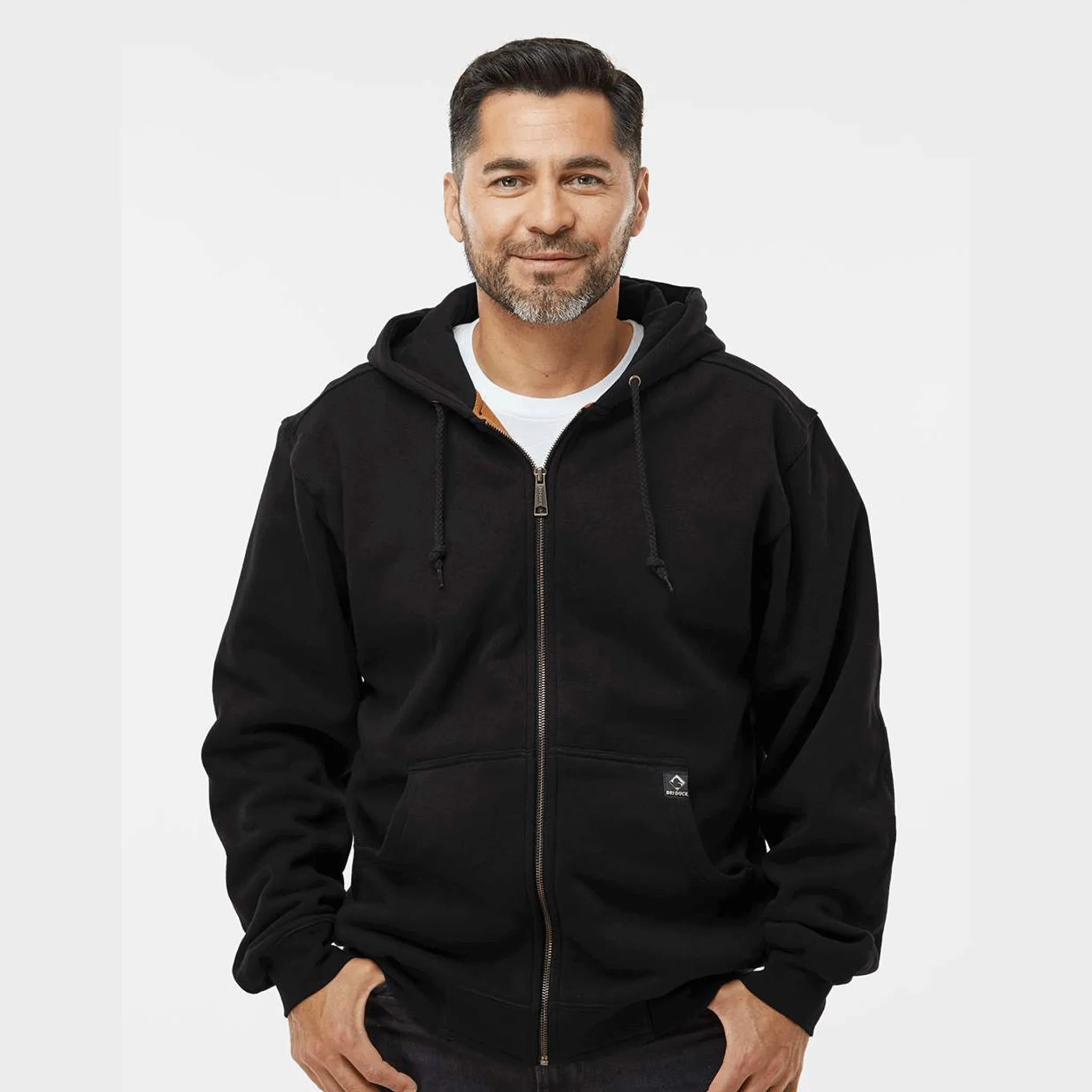 Crossfire Heavyweight Power Fleece Hooded Jacket with Thermal Lining - Print Me Shirts