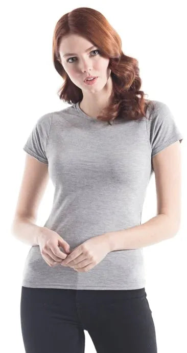 Bamboo Ladies Crewneck T - Style 56 - Print Me Shirts