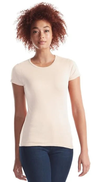 Bamboo Ladies Crewneck T - Style 56 - Print Me Shirts