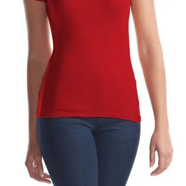 Bamboo Ladies Crewneck T - Style 56 - Print Me Shirts