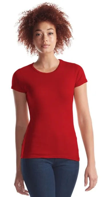 Bamboo Ladies Crewneck T - Style 56 - Print Me Shirts