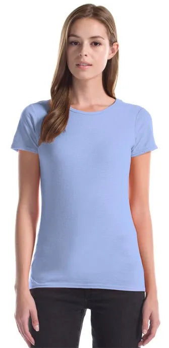 Bamboo Ladies Crewneck T - Style 56 - Print Me Shirts