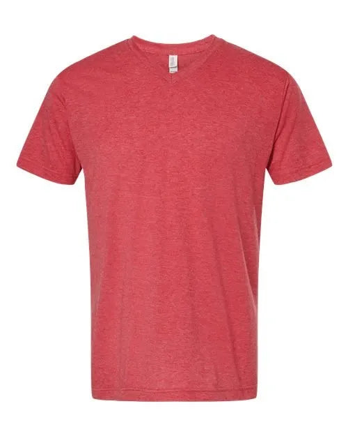 Deluxe Blend V-Neck T-Shirt - 3543 - Print Me Shirts