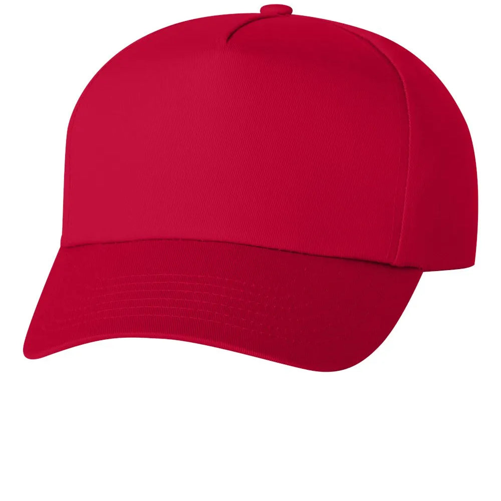 Five-Panel Twill Cap - 8869 - Print Me Shirts