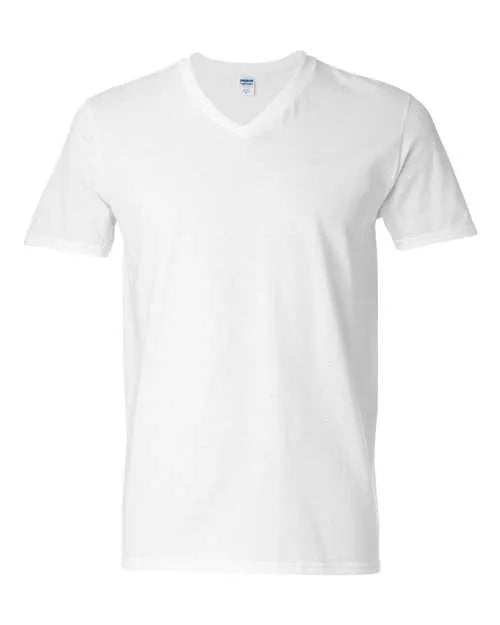 Softstyle® V-Neck T-Shirt - 64V00 - Print Me Shirts