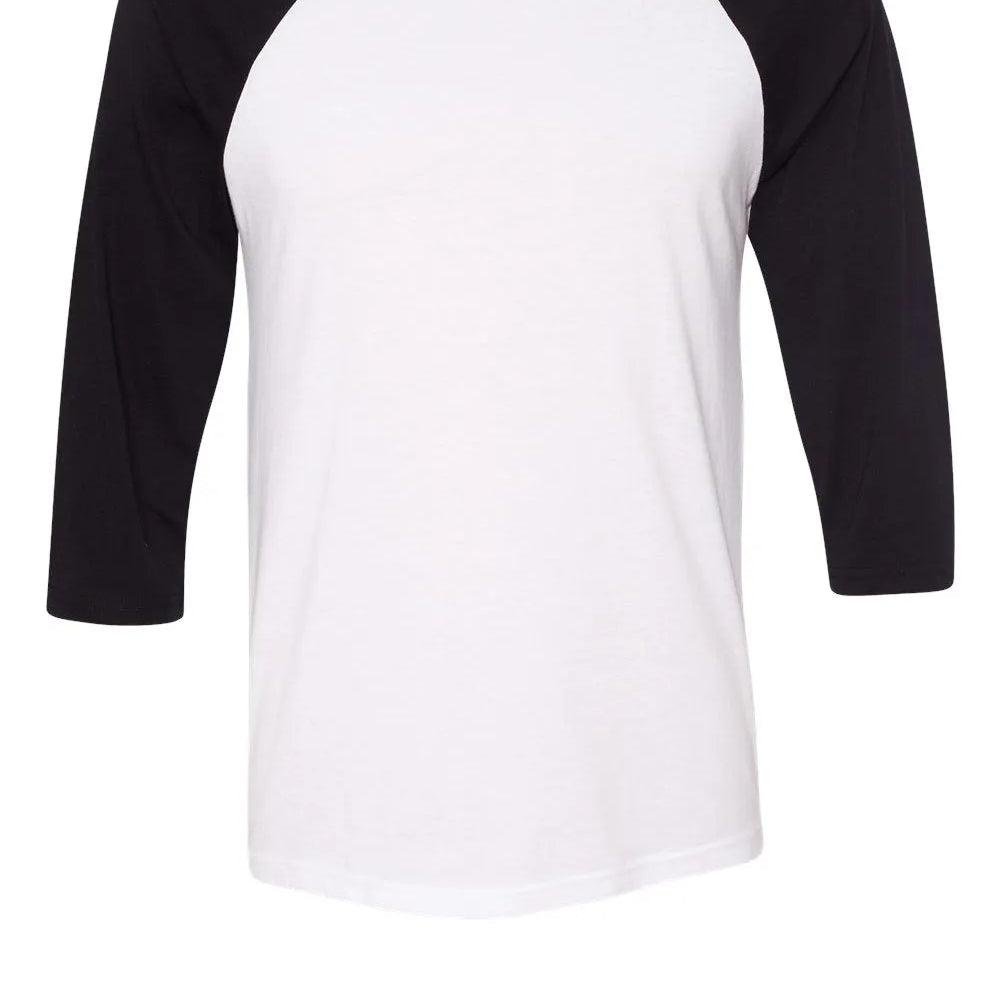 Three-Quarter Sleeve Baseball Tee - 3200 - Print Me Shirts
