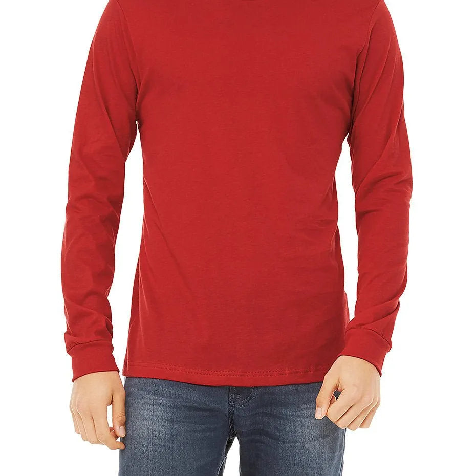 Unisex Jersey Long Sleeve Tee - 3501 - Print Me Shirts